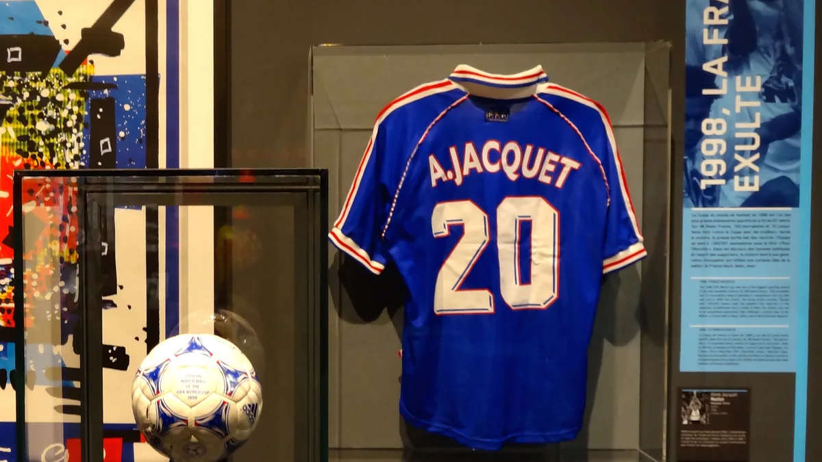 The 1998 FIFA World Cup Final — France 1998 World Cup, official used final ball