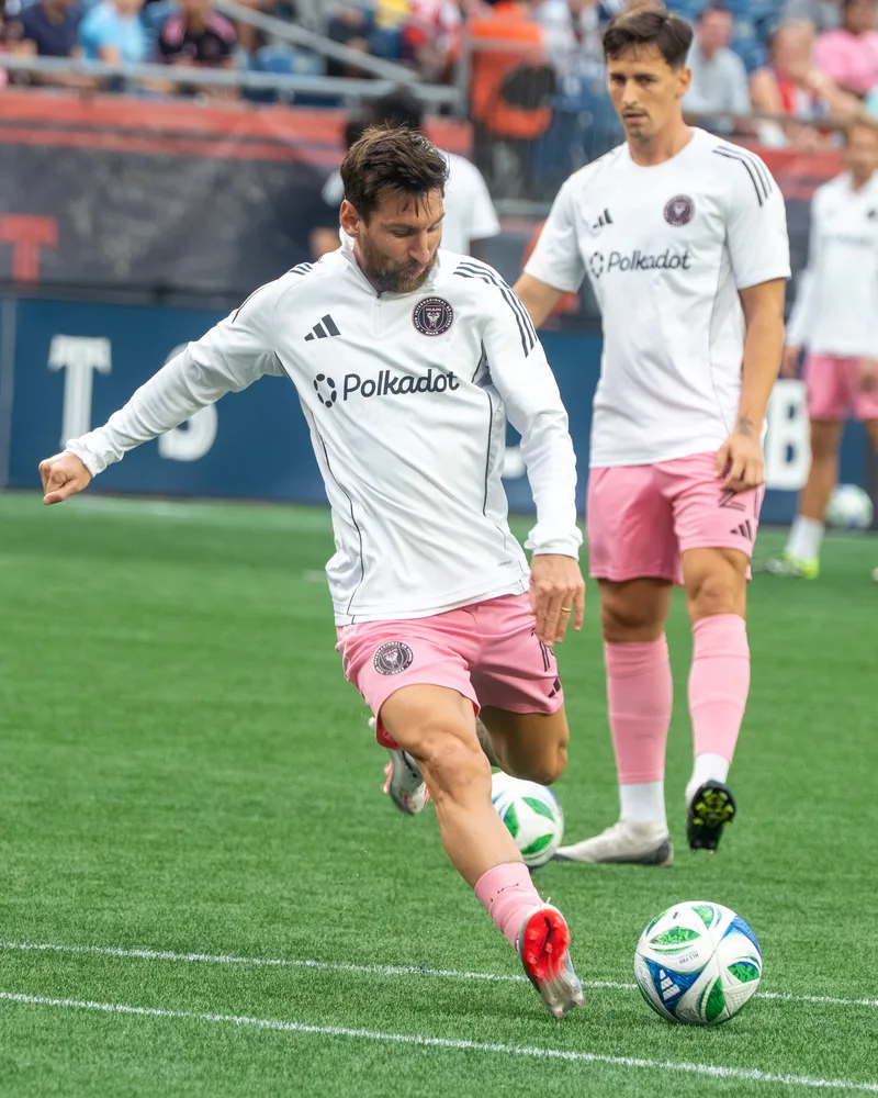 Lionel Messi — Lionel Messi during New England Revolution vs Inter Miami on July 9, 2025
