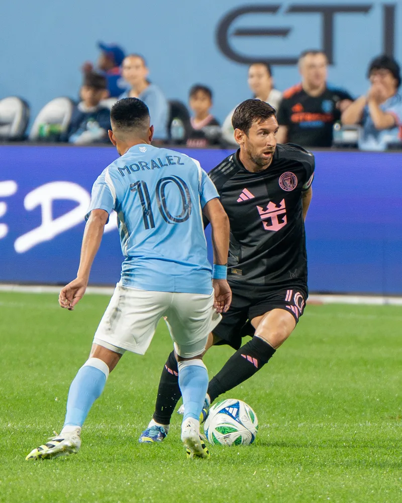 Lionel Messi — Lionel Messi during New York City FC vs Inter Miami CF on 24 Sep 2025