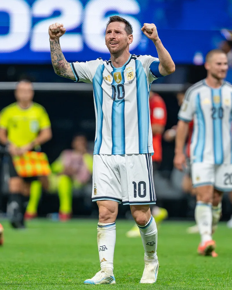 Lionel Messi — Lionel Messi during Argentina v Egypt at the 2026 FIFA World Cup