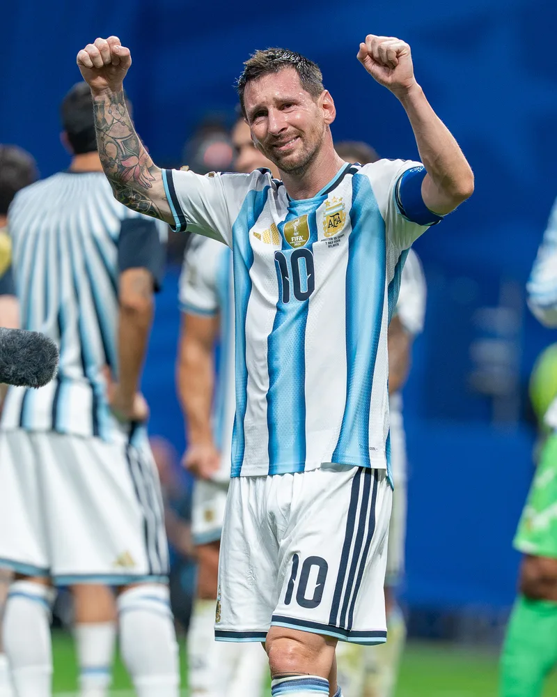 Lionel Messi — Lionel Messi during Argentina v Egypt at the 2026 FIFA World Cup