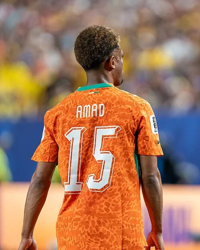 Amad Diallo — Amad Diallo during Côte d'Ivoire v Ecuador on 14 June 2026 at the 2026 FIFA World Cup