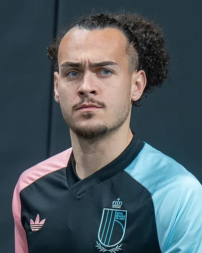 Arthur Theate — Arthur Theate during USMNT v Belgium on March 28 2026 at Mercedes-Benz Stadium in Atlanta, Georgia