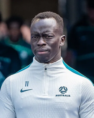 Awer Mabil — Awer Mabil during United States v Australia on 19 June 2026 at the 2026 FIFA World Cup