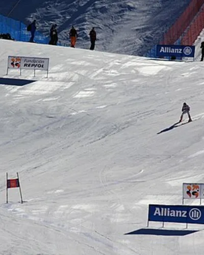 Bart Verbruggen — La Molina, Spain on the downhill competition day at the 2013 IPC Alpine World Championships. Men's standing skier Bart Verbruggen of the