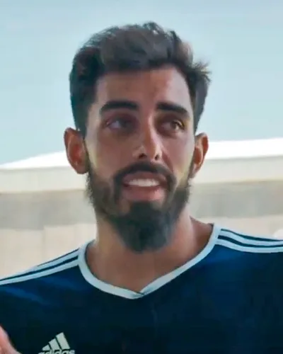 Borja Iglesias — Borja Iglesias en la despedida de su campus en Santiago de Compostela