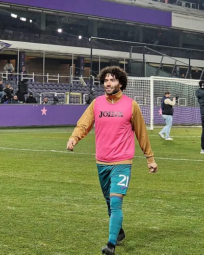 César Huerta — Huerta playing for Anderlecht in 2025