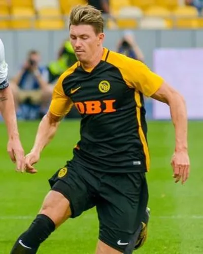 Christian Fassnacht — Christian Fassnacht und Andrij Jarmolenko beim CL-Qualifikations-Hinspiel Dynamo Kiew gegen BSC Young Boys