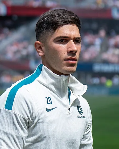 Cristian Volpato — Cristian Volpato during United States v Australia on 19 June 2026 at the 2026 FIFA World Cup