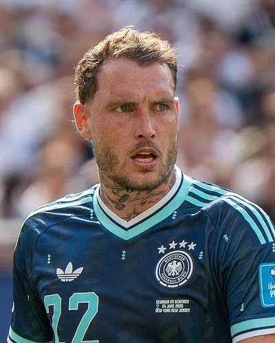 David Raum — David Raum during Ecuador v Germany on 25 June 2026 at the 2026 FIFA World Cup