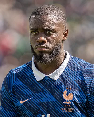 Dayot Upamecano — Dayot Upamecano during France v Senegal on 16 June 2026 at the 2026 FIFA World Cup at NY/NJ Stadium in East Rutherford, NJ