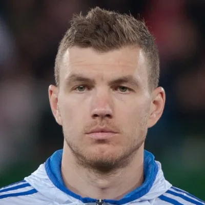 Edin Dzeko portrait