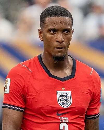 Ezri Konsa — Ezri Konsa during England v Panama on 27 June 2026 at the 2026 FIFA World Cup