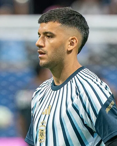 Gerónimo Rulli — Exequiel Palacios during Argentina v Egypt at the 2026 FIFA World Cup