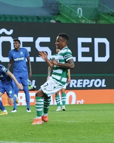 Jovane Cabral — Jovane em partida contra o Belenenses em 2021.