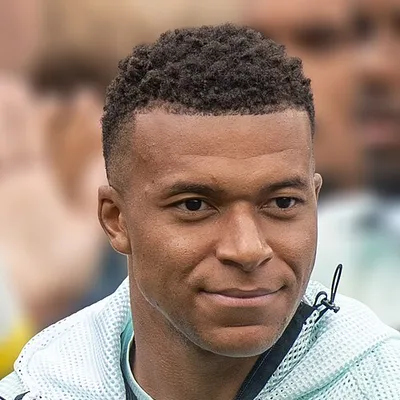 Kylian Mbappé portrait