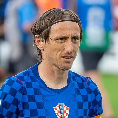 Luka Modric portrait
