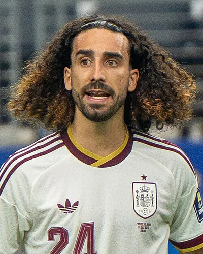 Marc Cucurella — Marc Cucurella during France v Spain at the 2026 FIFA World Cup